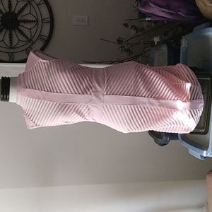 Fashion Nova Pink sleeveless dress size Medium stretchy.  T1